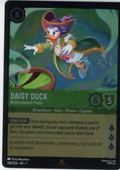 Daisy Duck-Multitalented Pirate 108/204 Disney Lorcana Archazia's Island