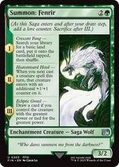 Summon: Fenrir 203 MTG Final Fantasy