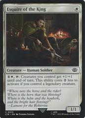 Esquire of the King 13 MTG Lord of the Rings