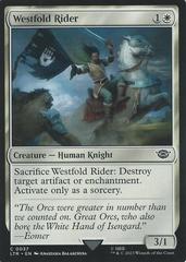 Westfold Rider 37 MTG Lord of the Rings