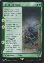 Fall of Gil-galad 165 MTG Lord of the Rings