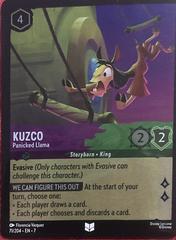 Kuzco - Panicked Llama Foil 71/204 Disney Lorcana Archazia's Island