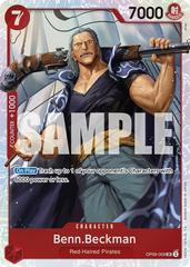 Benn.Beckman Foil OP09-009 One Piece Emperors In The New World