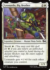 Leonardo, Big Brother Foil 14 MTG Teenage Mutant Ninja Turtles