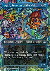 April, Reporter of the Weird 206 MTG Teenage Mutant Ninja Turtles