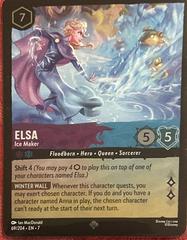 Elsa - Ice Maker Foil 69/204 Disney Lorcana Archazia's Island