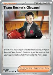 Team Rocket's Giovanni 174/182 Pokémon Destined Rivals