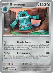 Bronzong 145 Pokémon Obsidian Flames