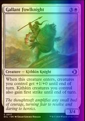 Gallant Fowlknight Foil 17 MTG Lorwyn Eclipsed
