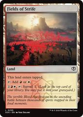 Fields Of Strife 255 MTG Secrets Of Strixhaven