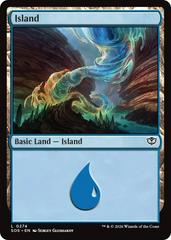 Island 274 MTG Secrets of Strixhaven