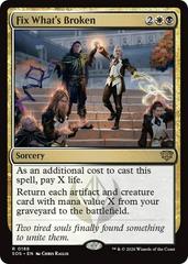 Fix What's Broken 188 MTG Secrets of Strixhaven
