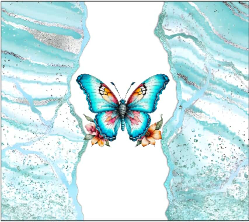 Butterfly Tumbler