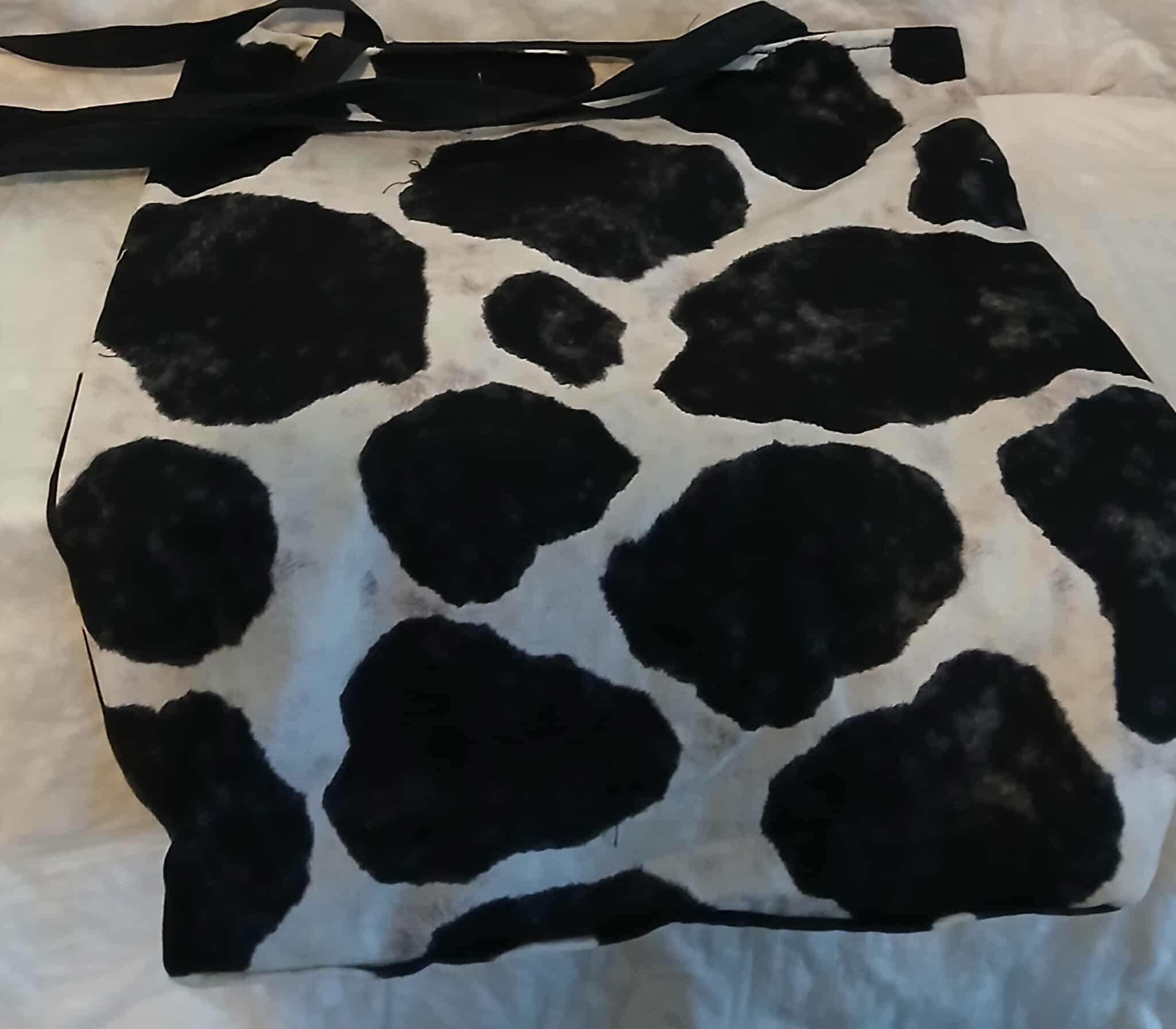 Cow Print Tote Bag