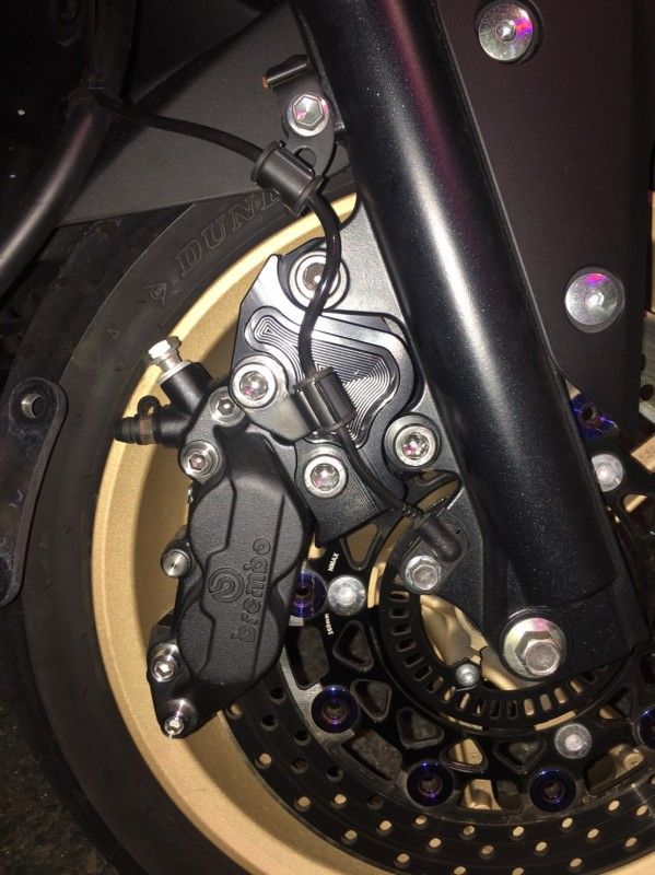 Nmax caliper support for 260mm rotor / for brembo caliper only