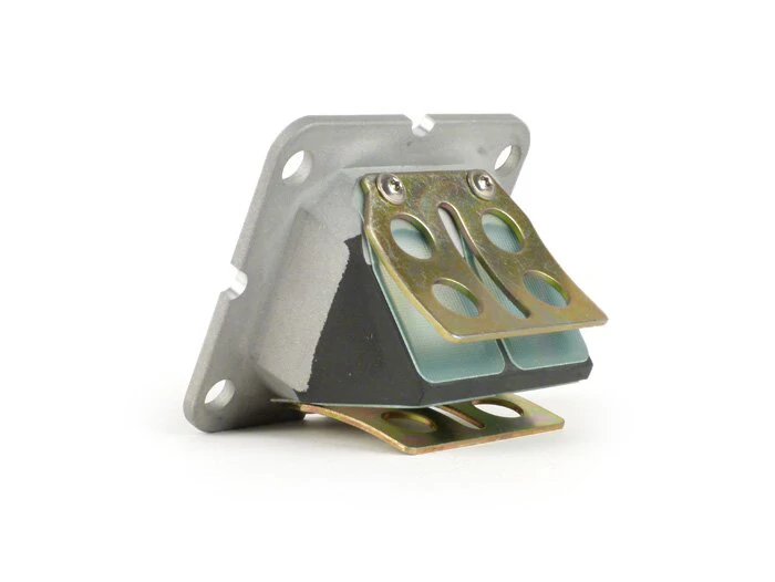 BGM PRO Reed valve -BGM PRO- RD350-type (modified for Lambretta TS1) - GRP petals