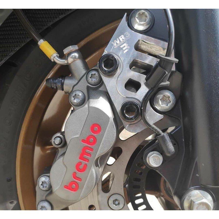 Nmax Front Caliper Support for BREMBO