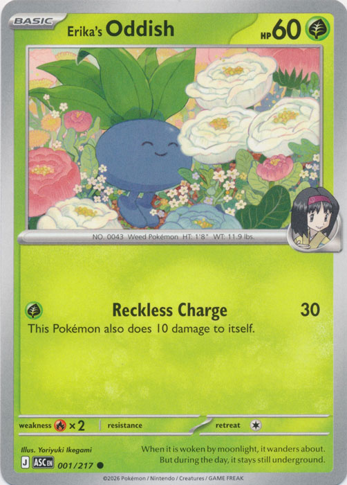 ASC 001/217 Erika's Oddish