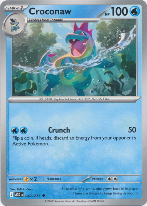 ASC 042/217 Croconaw