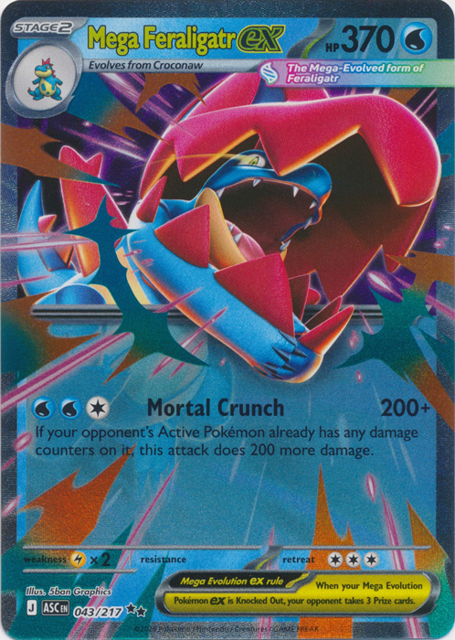 ASC 043/217 Mega Feraligatr ex