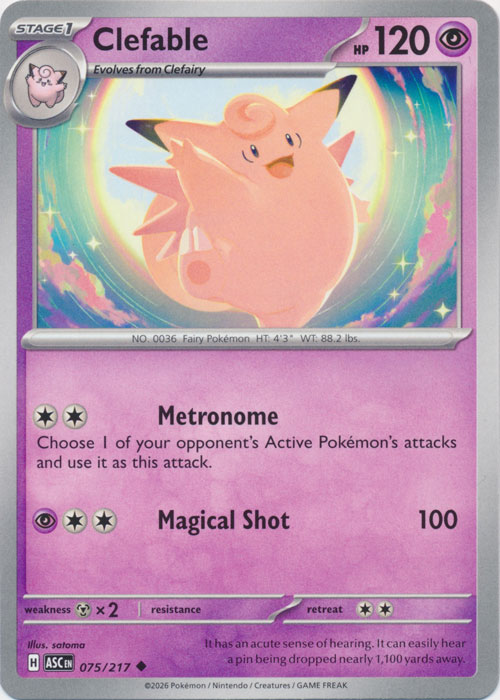 ASC 075/217 Clefable