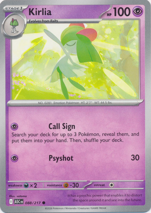 ASC 088/217 Kirlia