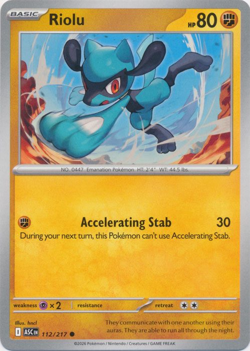 ASC 112/217 Riolu