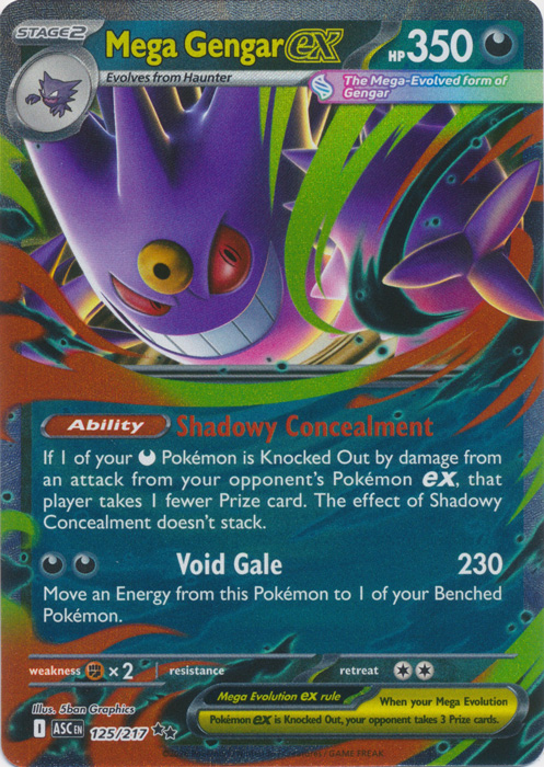 ASC 125/217 Mega Gengar ex