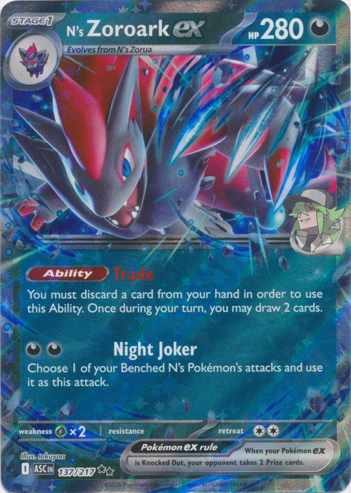 ASC 137/217 N's Zoroark ex
