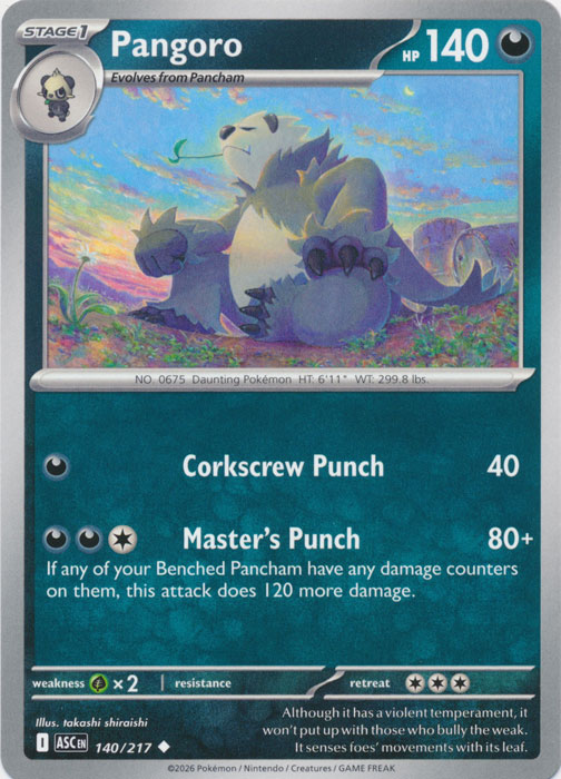 ASC 140/217 Pangoro
