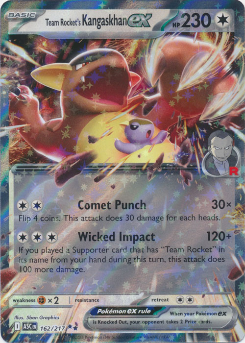 ASC 162/217 Team Rocket's Kangaskhan ex