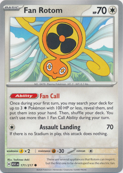 ASC 171/217 Fan Rotom