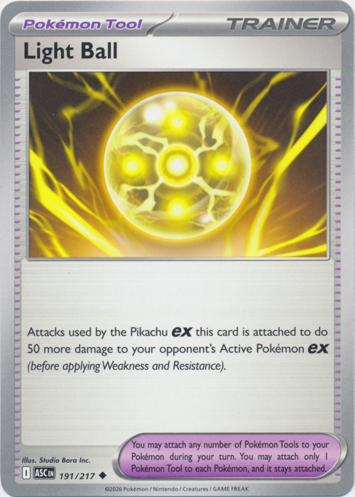 ASC 191/217 Light Ball