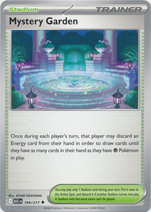 ASC 194/217 Mystery Garden