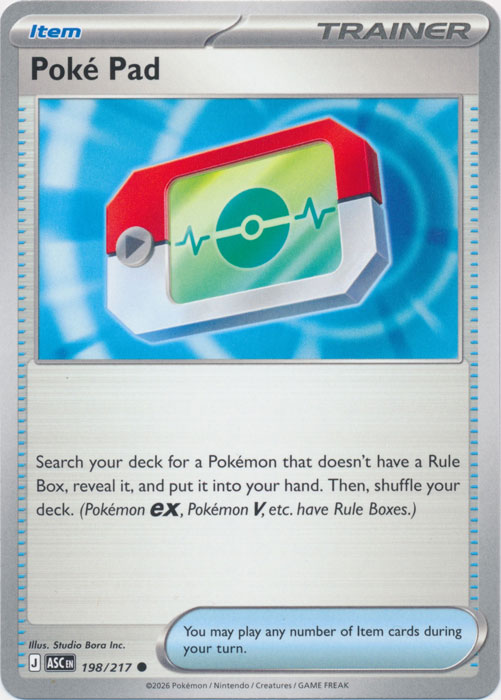 ASC 198/217 Pok� Pad