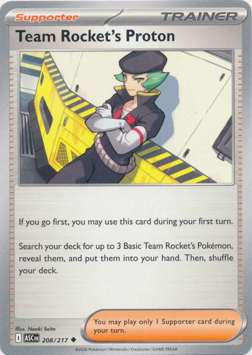ASC 208/217 Team Rocket's Proton