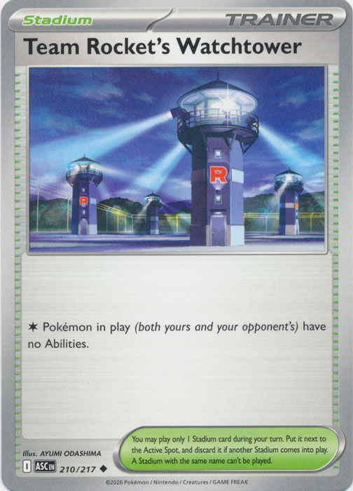 ASC 210/217 Team Rocket's Watchtower