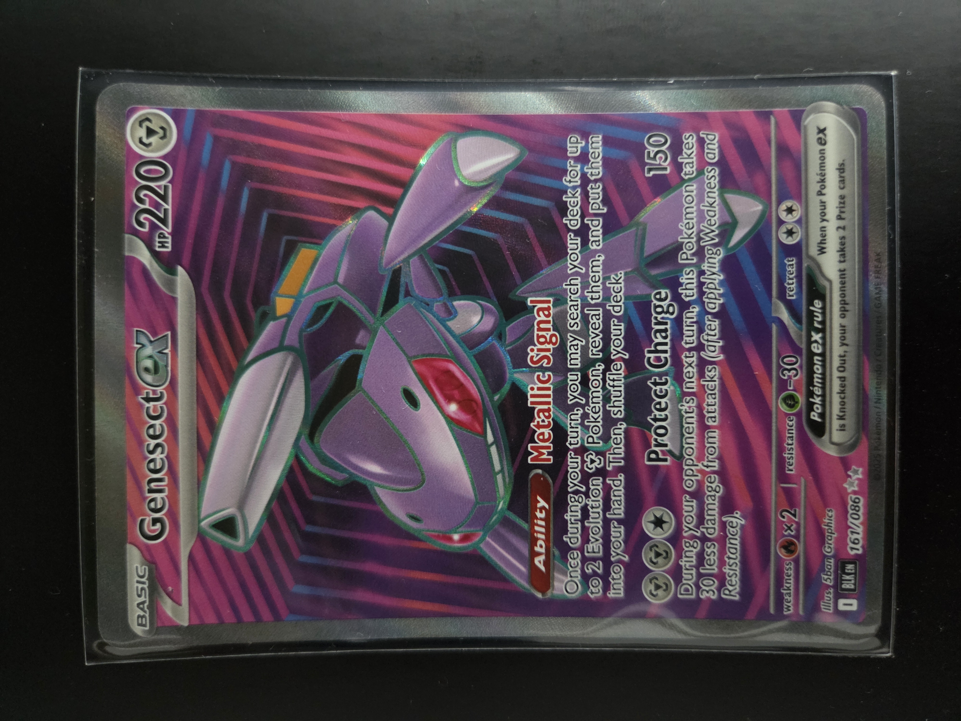 BLK 161/086 Genesect ex