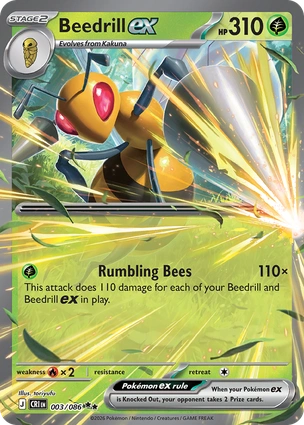 CRI 003/086 Beedrill ex
