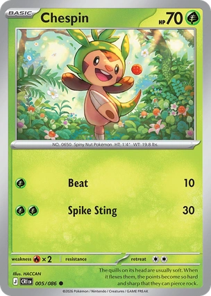 CRI 005/086 Chespin