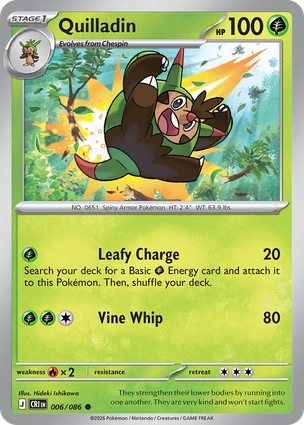 CRI 006/086 Quilladin