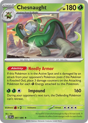 CRI 007/086 Chesnaught