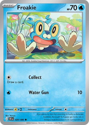 CRI 020/086 Froakie