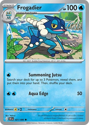 CRI 021/086 Frogadier