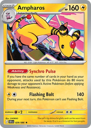 CRI 029/086 Ampharos