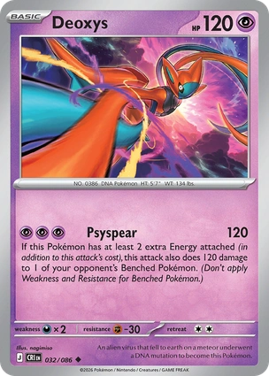 CRI 032/086 Deoxys