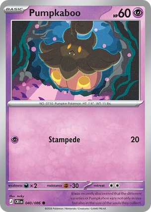 CRI 040/086 Pumpkaboo