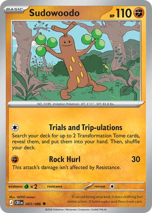 CRI 043/086 Sudowoodo