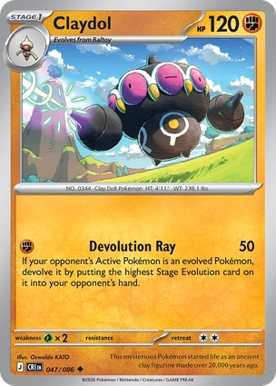 CRI 047/086 Claydol