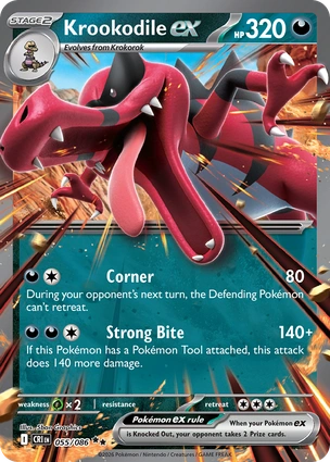 CRI 055/086 Krookodile ex